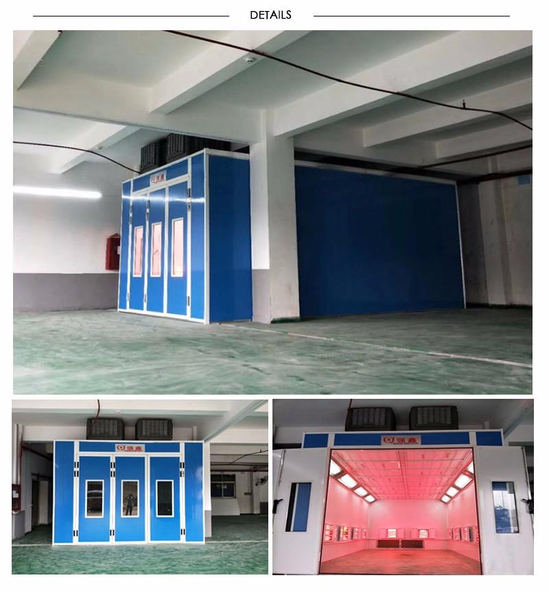 Vedlikeholdsutstyr for vedlikehold av nedsprutingsautomat med Ce 新增 2 Downdraft Spray Booth Automotive Maintenance Equipment with Ce新增2